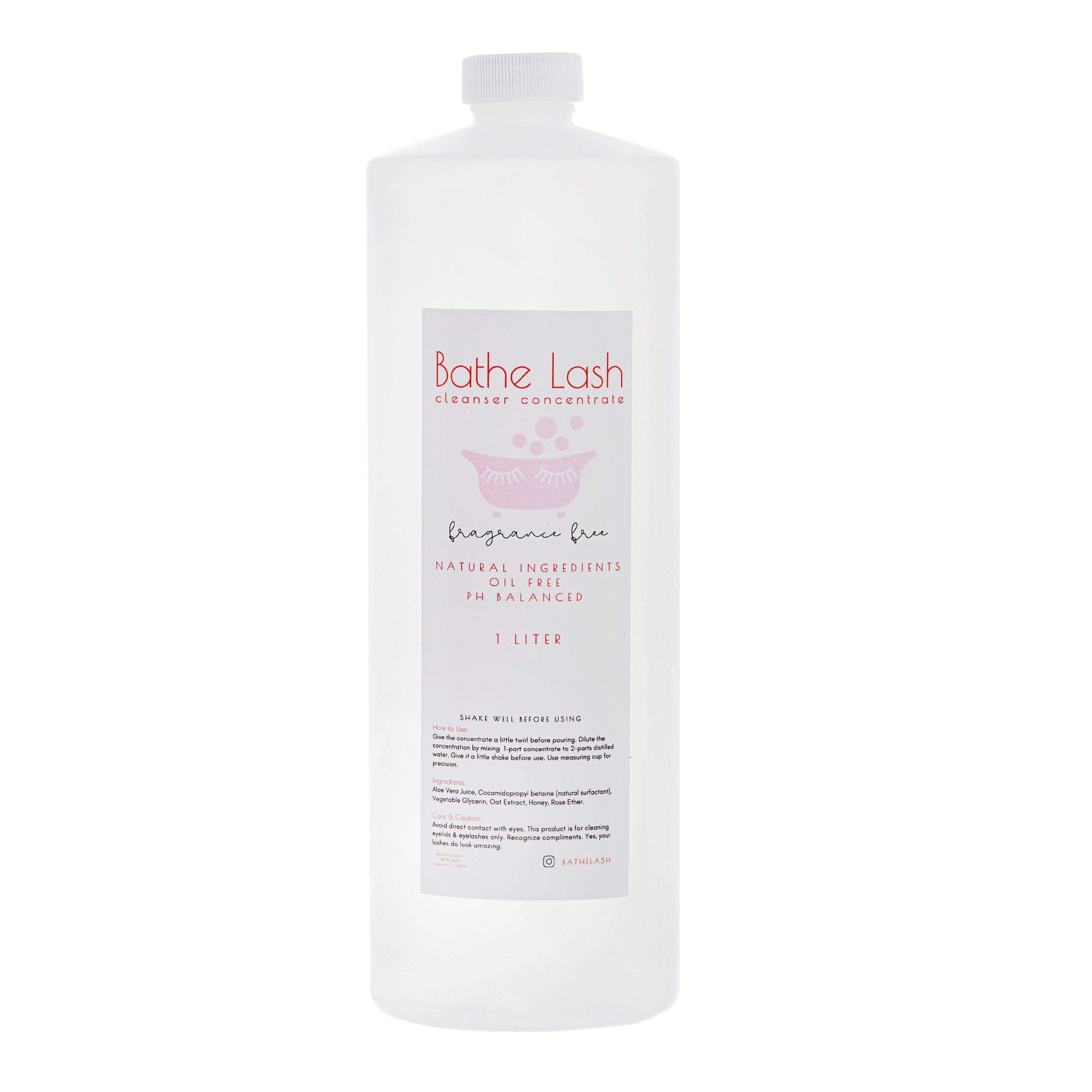 1 Liter Lash Cleanser Concentrate – BATHE LASH